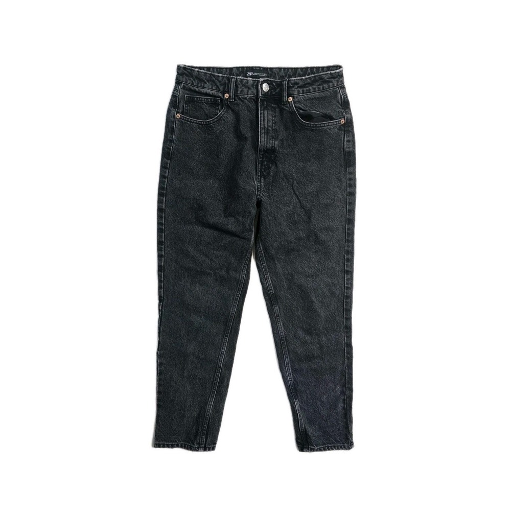 Zara‎ Women's Jeans Tapered Black 10